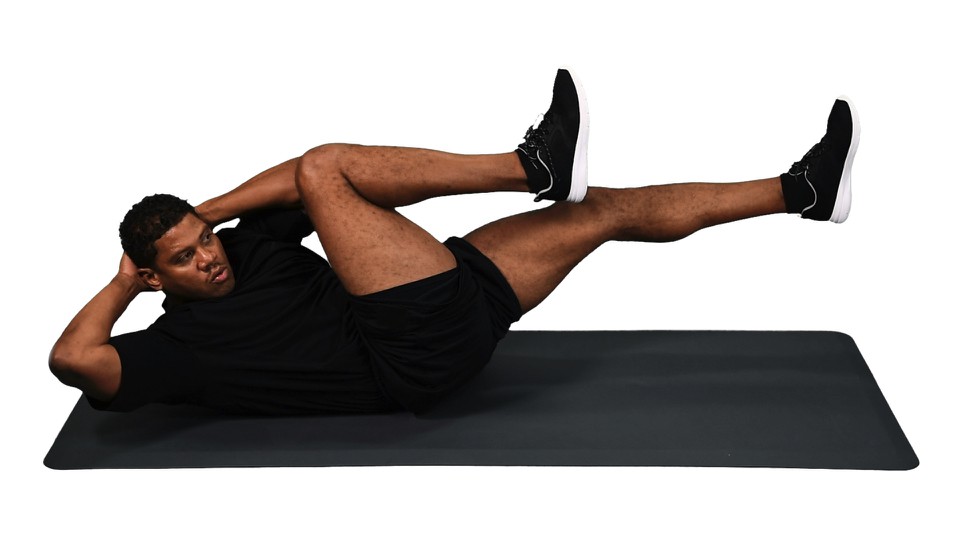 elbow to knee