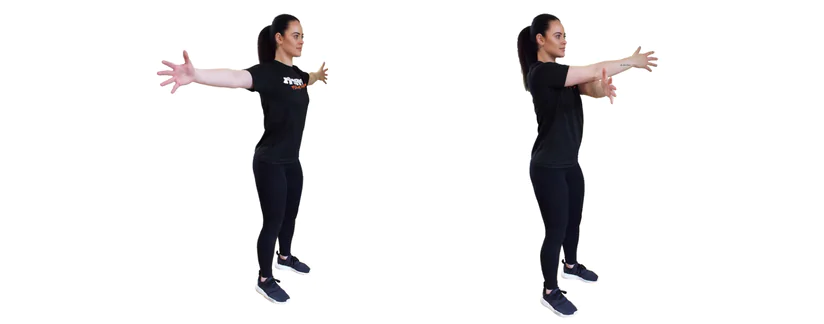 dynamic chest stretch