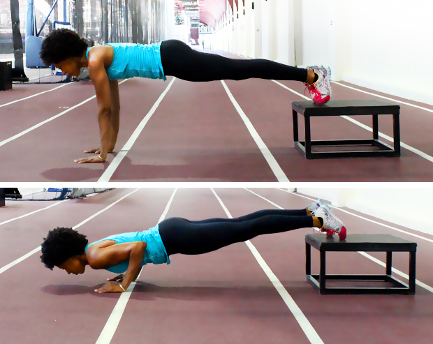incline push-up