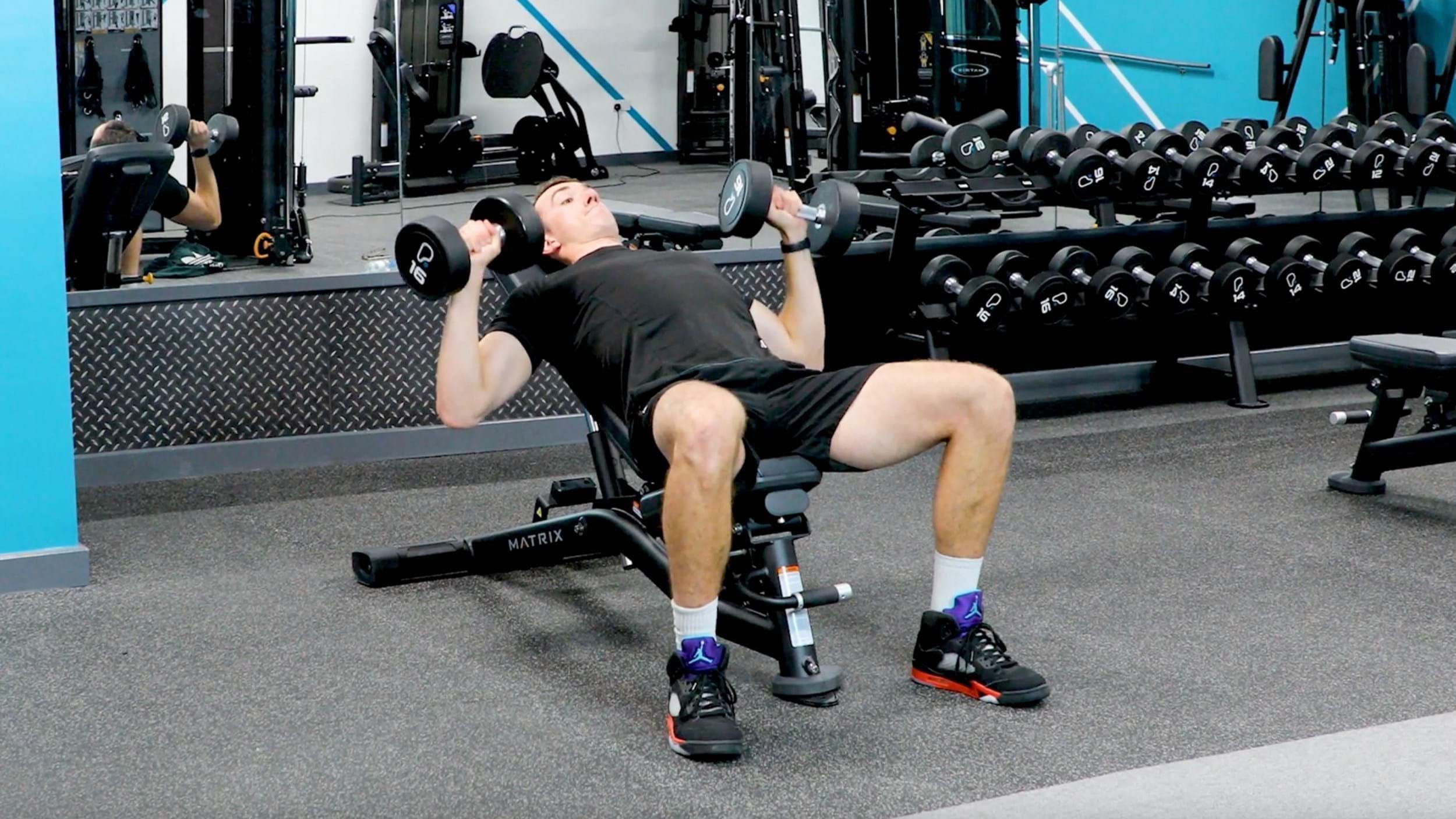 incline dumbbell press