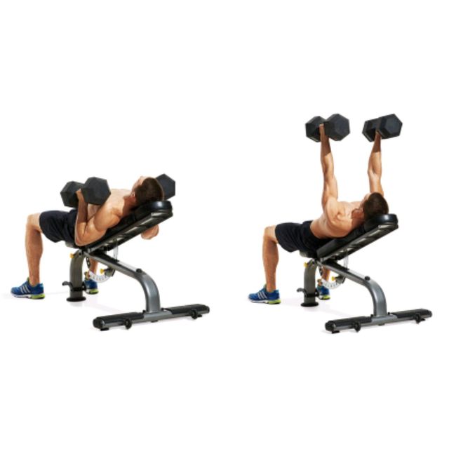 dumbbell bench press with neutral grip