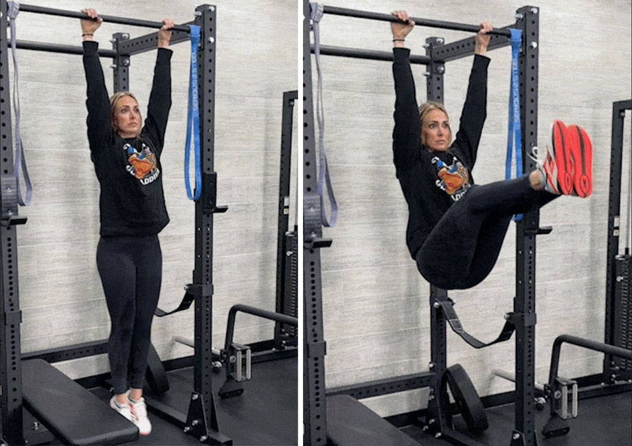 hanging leg raise