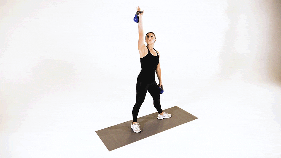 double kettlebell windmill
