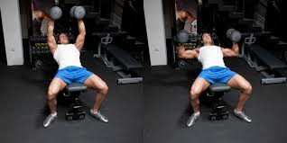 hammer grip incline db bench press