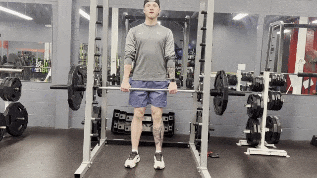 smith machine shrug