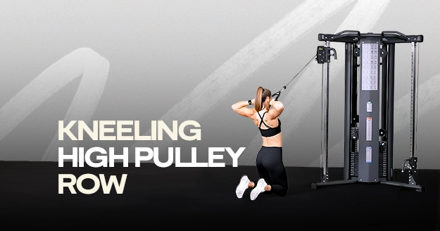 kneeling high pulley row