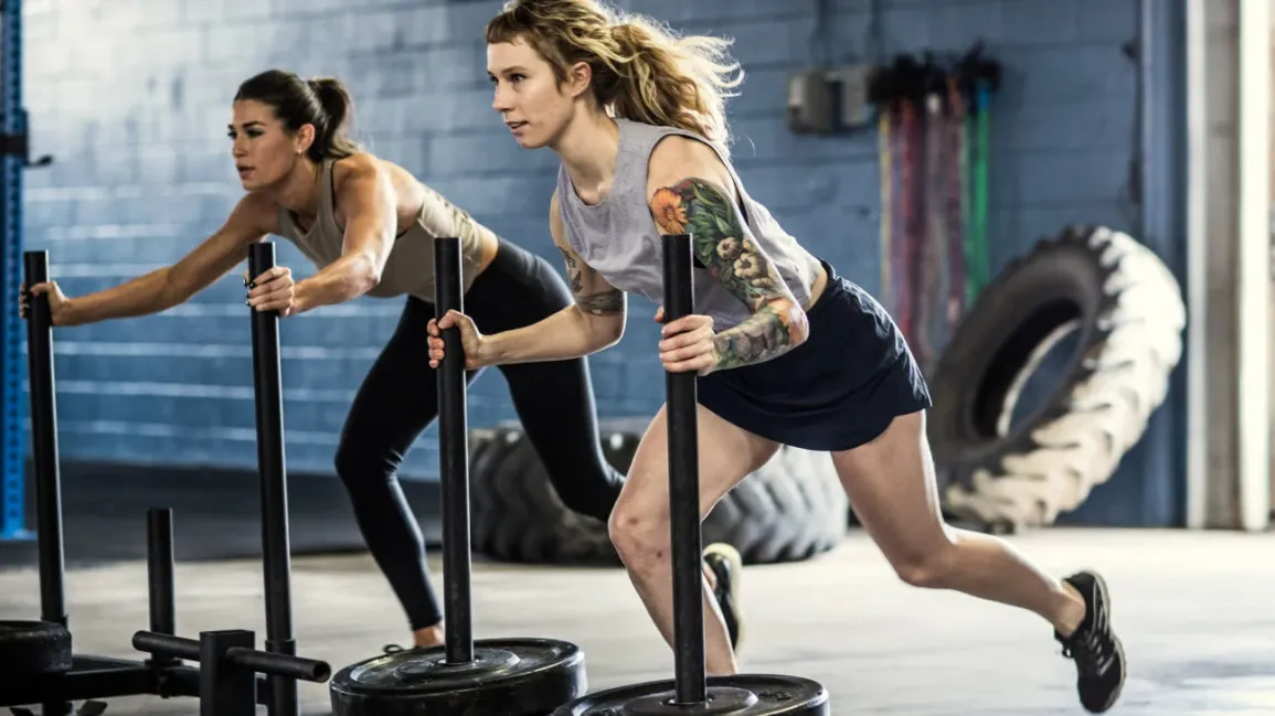 sled push
