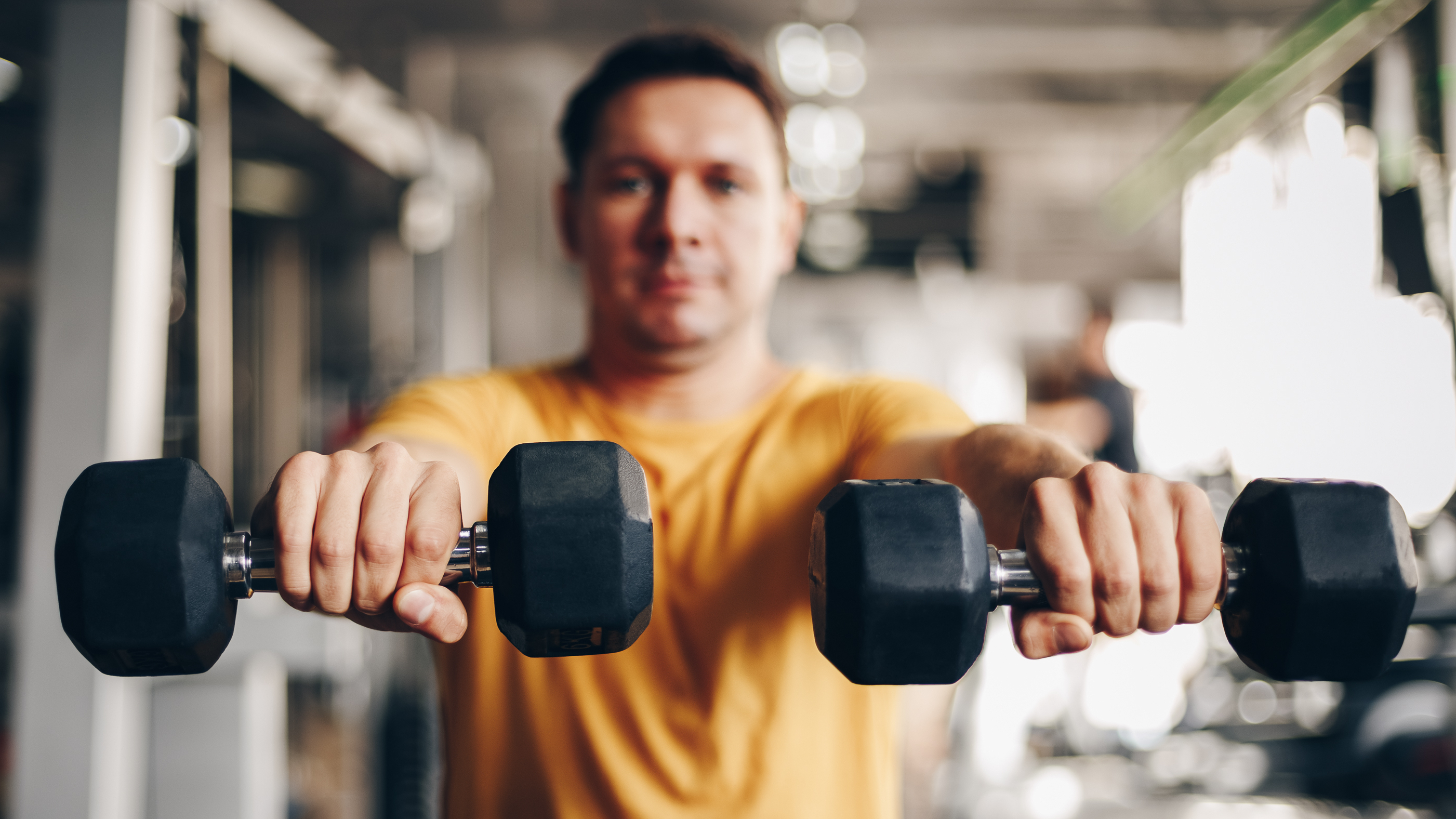 front dumbbell raise