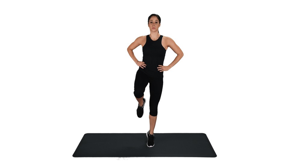 single-leg lateral hop