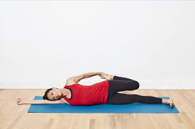 on your side quad stretch