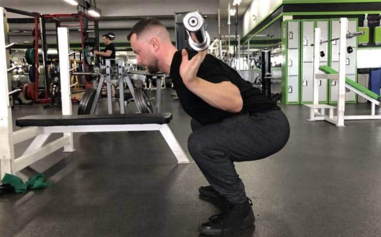 narrow stance squats