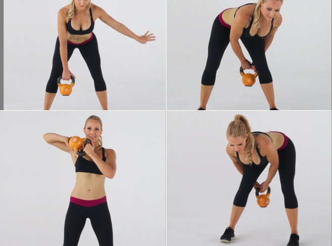kettlebell figure 8