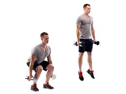 weighted jump squat