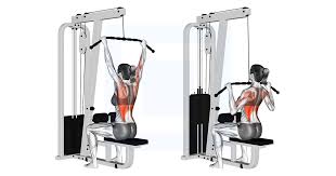 wide-grip lat pulldown