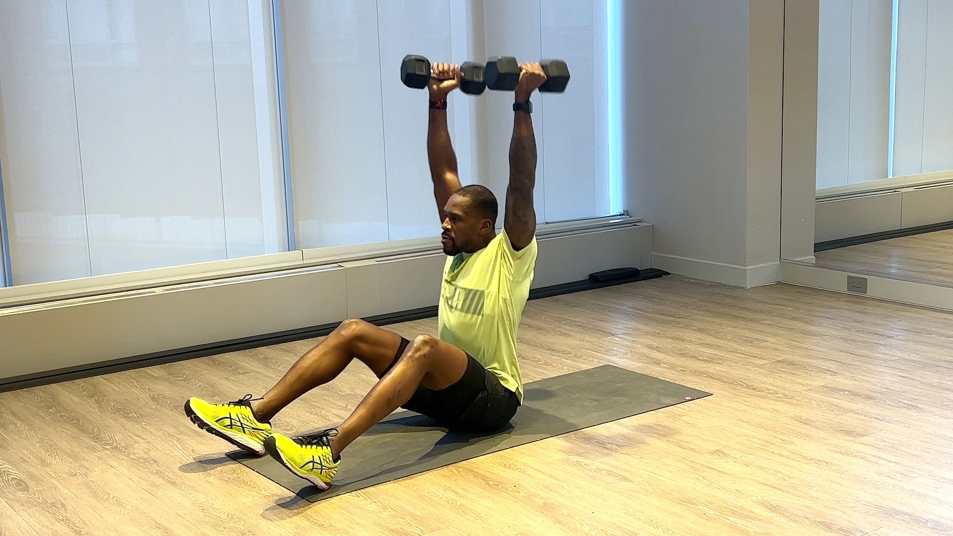 press sit-up